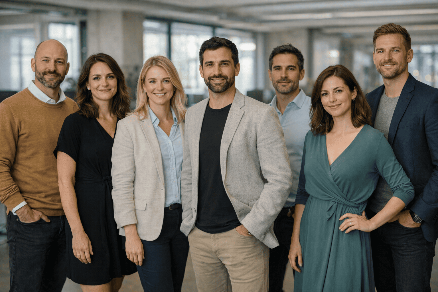 Team working on AI trading platform — Flint Capstead